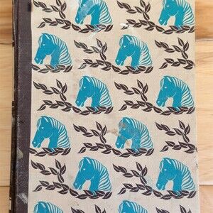 Vintage Black Beauty Autobiography of a Horse Anna Sewell Illustrated Hardcover